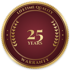 25 year warranty