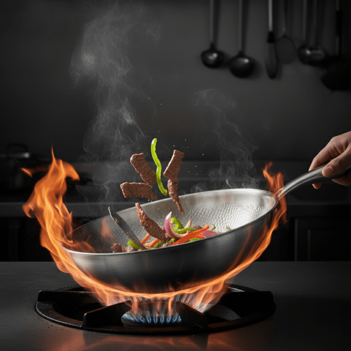 Titanium Wok, Uncoated