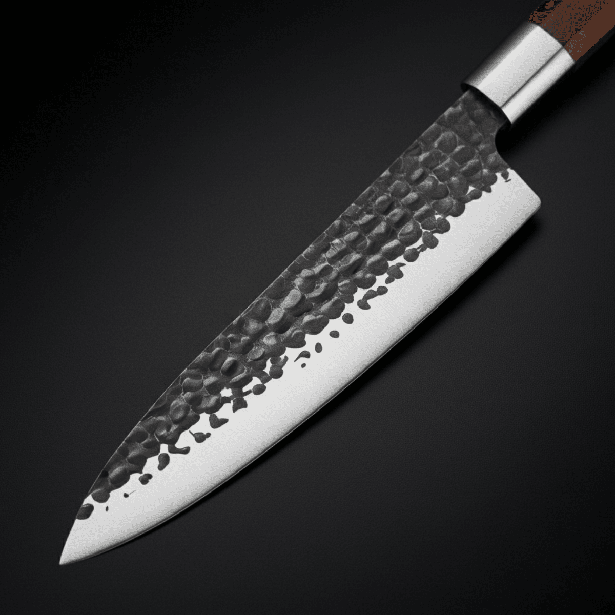 Hammered Stainless Chef Knife, 18.5 cm