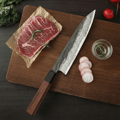 Kiritsuke Knife, 21.5 cm with Ironwood Handle