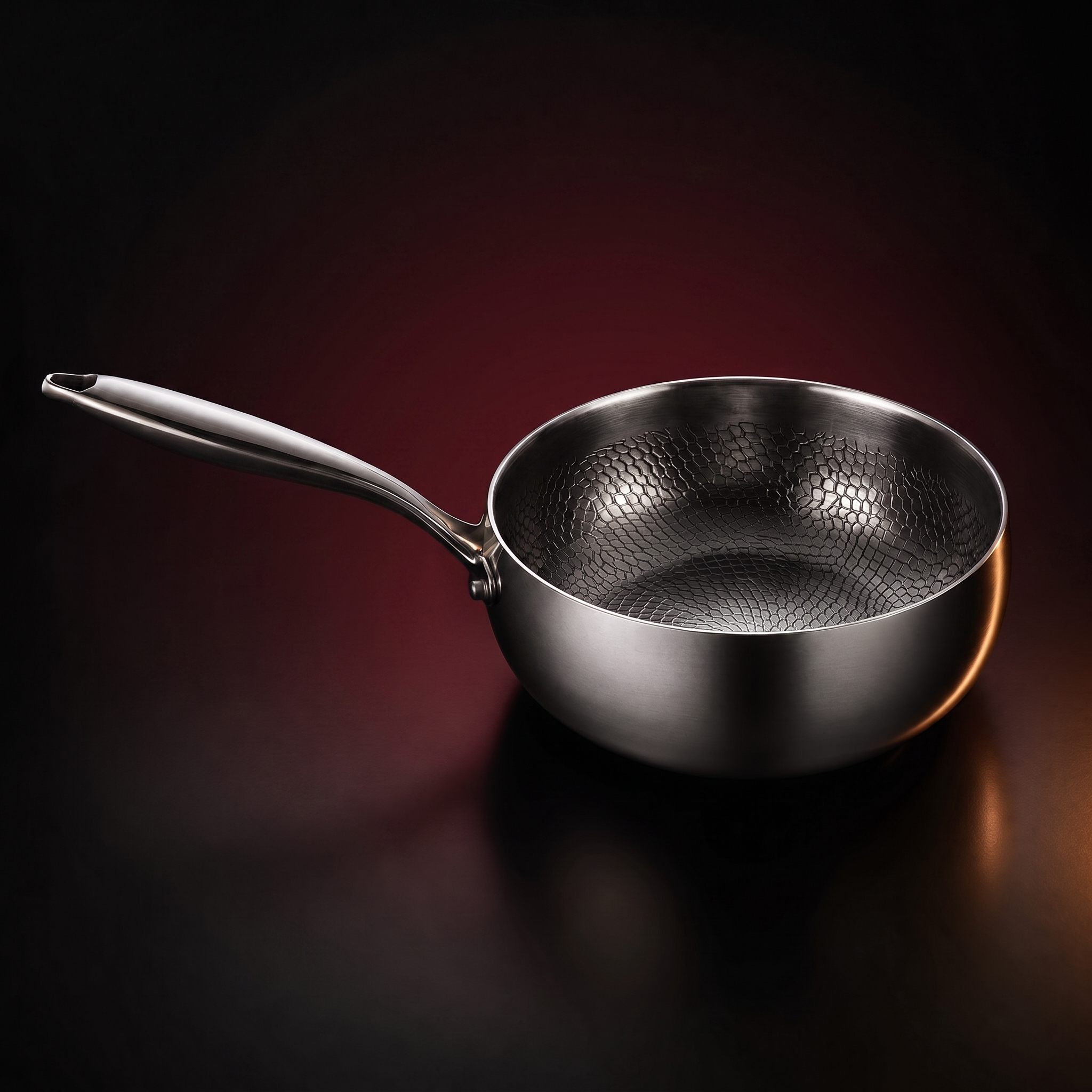 Hammered Titanium Saute Pan, Forgewell Cookware