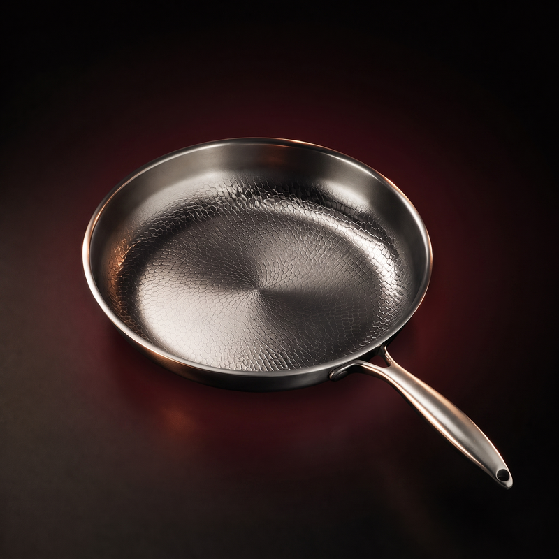 Titanium Frying Pan, Nontoxic Cookware for Every Cooktop