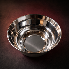 Stainless Steel Mixing Bowls, Stackable Set, Forgewell Cookware