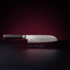 Hammered Santoku Knife 18 cm, Forgewell Cookware