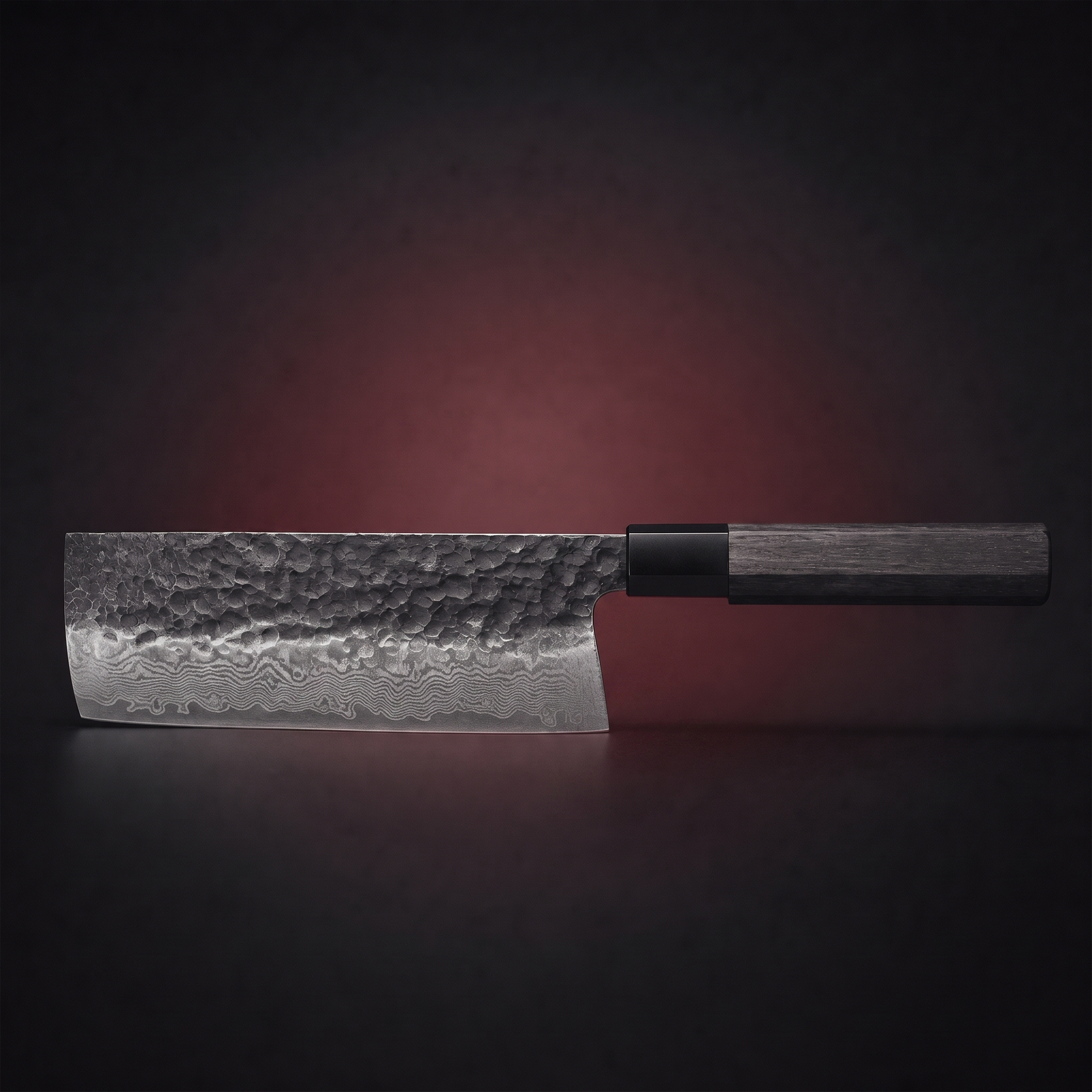 Wide Blade Chef Knife 18 cm, Forgewell Cookware