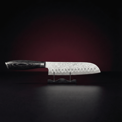 Santoku Knife with Hollow Edge 18 cm, Forgewell Cookware
