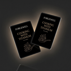 Cooking with Titanium eBook on tablet