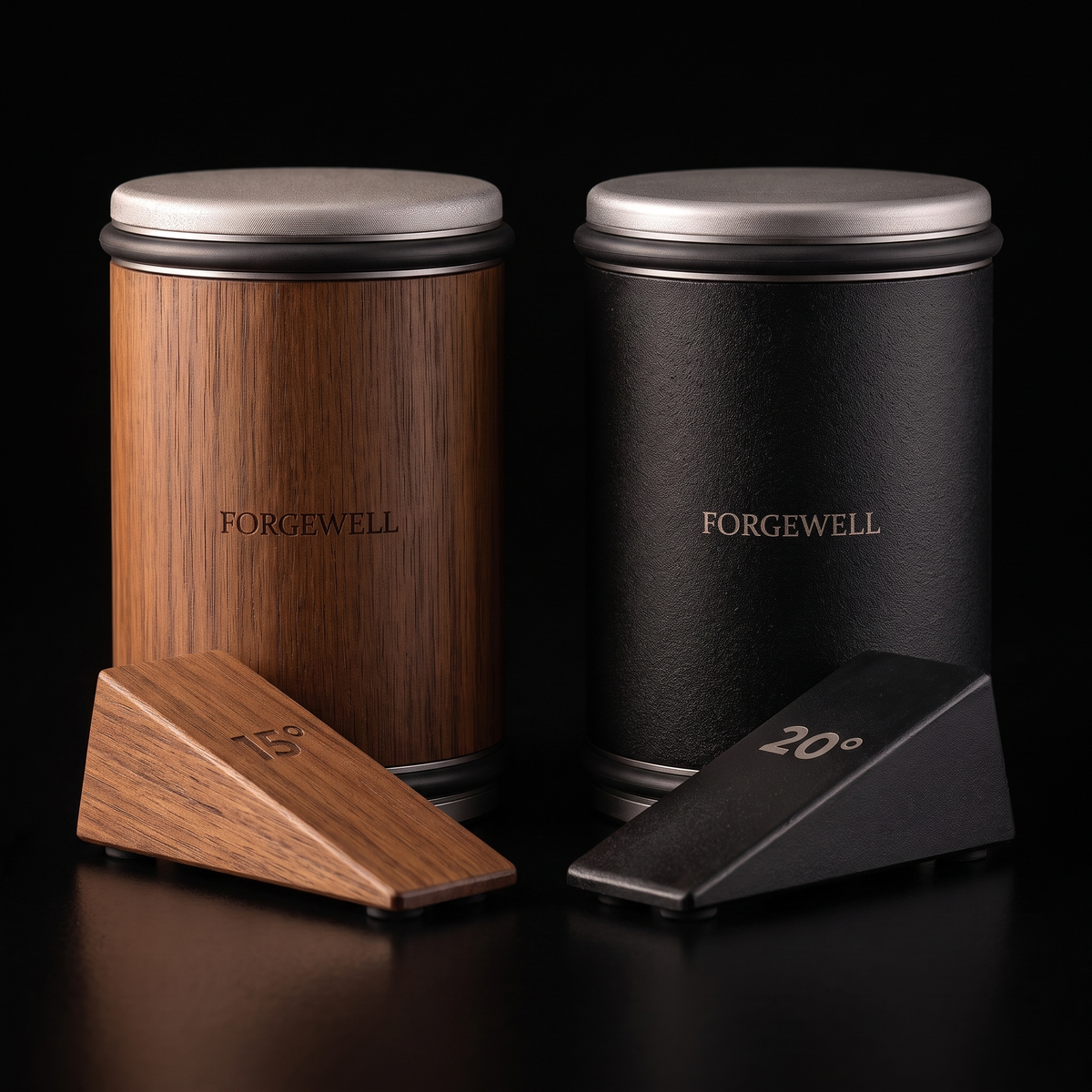 Forgewell knife sharpening set, both variants