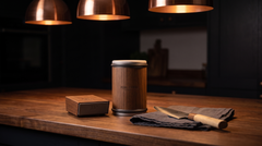 Forgewell knife sharpener on the kitchen counter