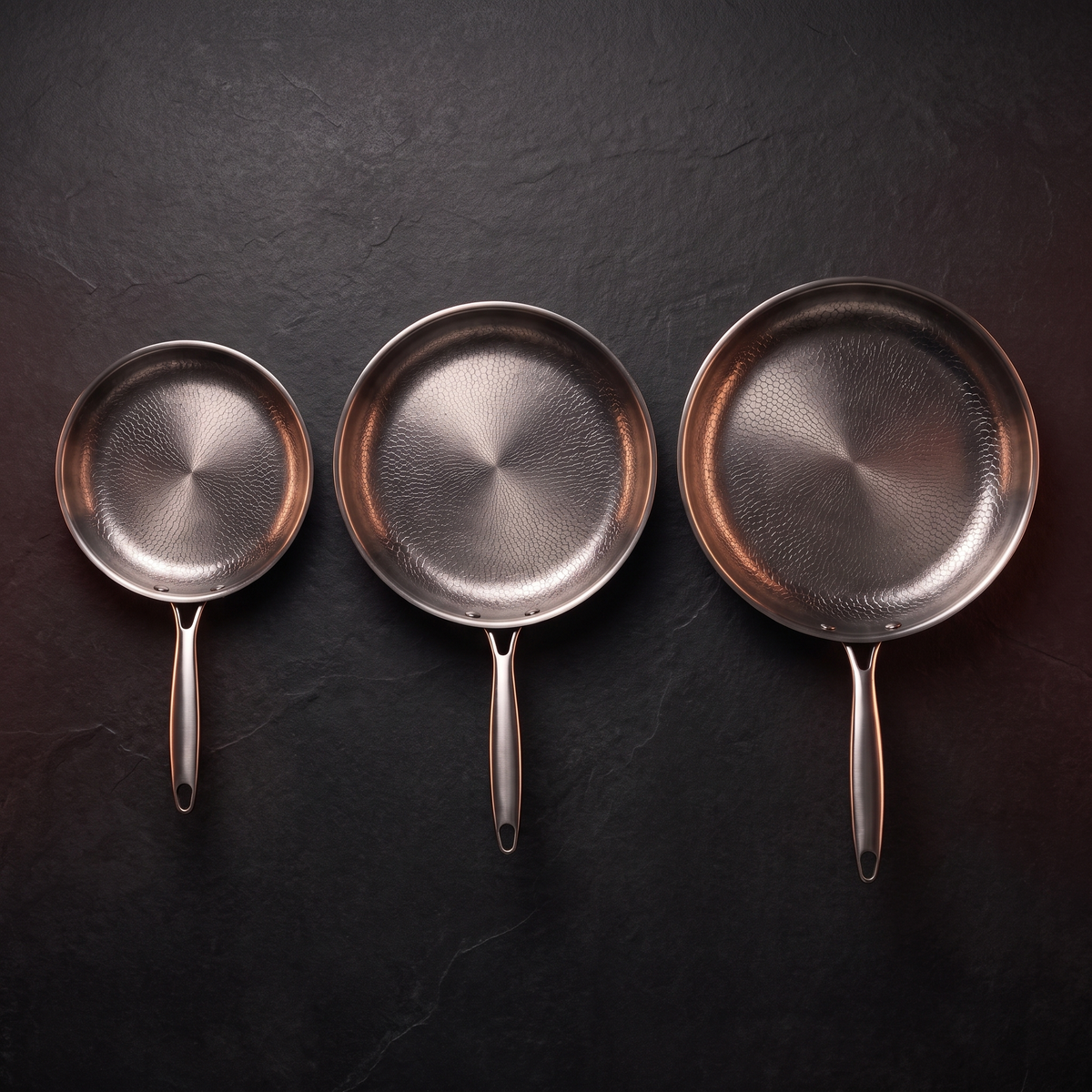 Three Pans. Every Job Covered.