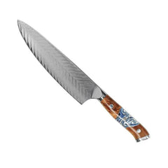 Damascus Knife Set, Nine Piece