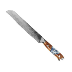 Damascus Knife Set, Nine Piece