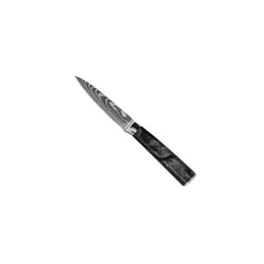 Damascus Knife Set, Eight Piece with Onyx Handles