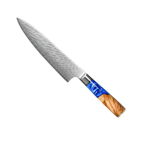 Damascus Knife Set, Six Piece