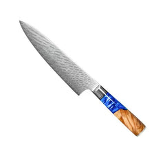 Damascus Knife Set, Six Piece