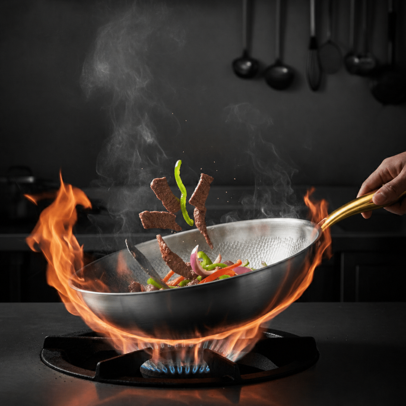 Hammered Titanium Wok, Limited Run