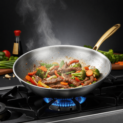 Hammered Titanium Wok, Limited Run