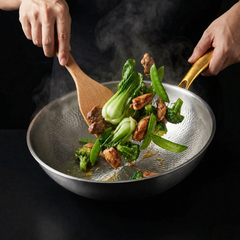 Hammered Titanium Wok, Limited Run