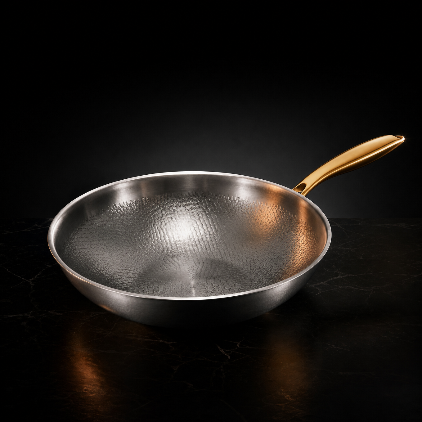 Hammered Titanium Wok, Limited Run