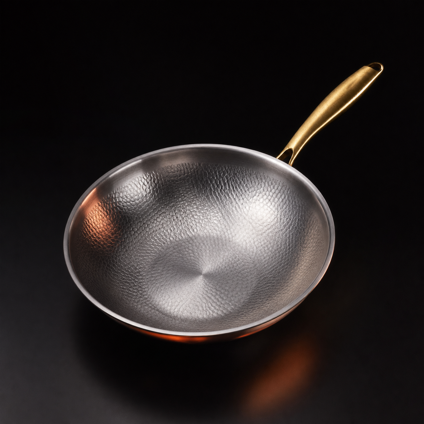 Hammered Titanium Wok, Limited Run