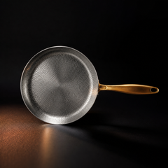 Hand Hammered High Wall Titanium Pan, Limited Edition