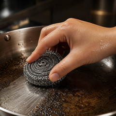 Titanium Safe Pan Scrubbers, Set of 3