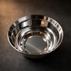 Stainless Steel Mixing Bowls, Stackable Set