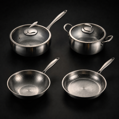 Titanium Essentials Kitchen Set with Two Lids