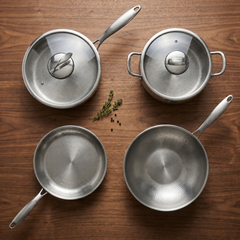 Titanium Essentials Kitchen Set with Two Lids