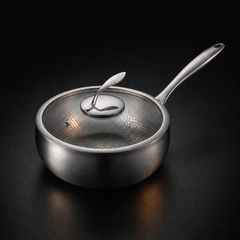 Hammered Titanium Saute Pan