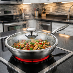 Titanium Wok, Uncoated