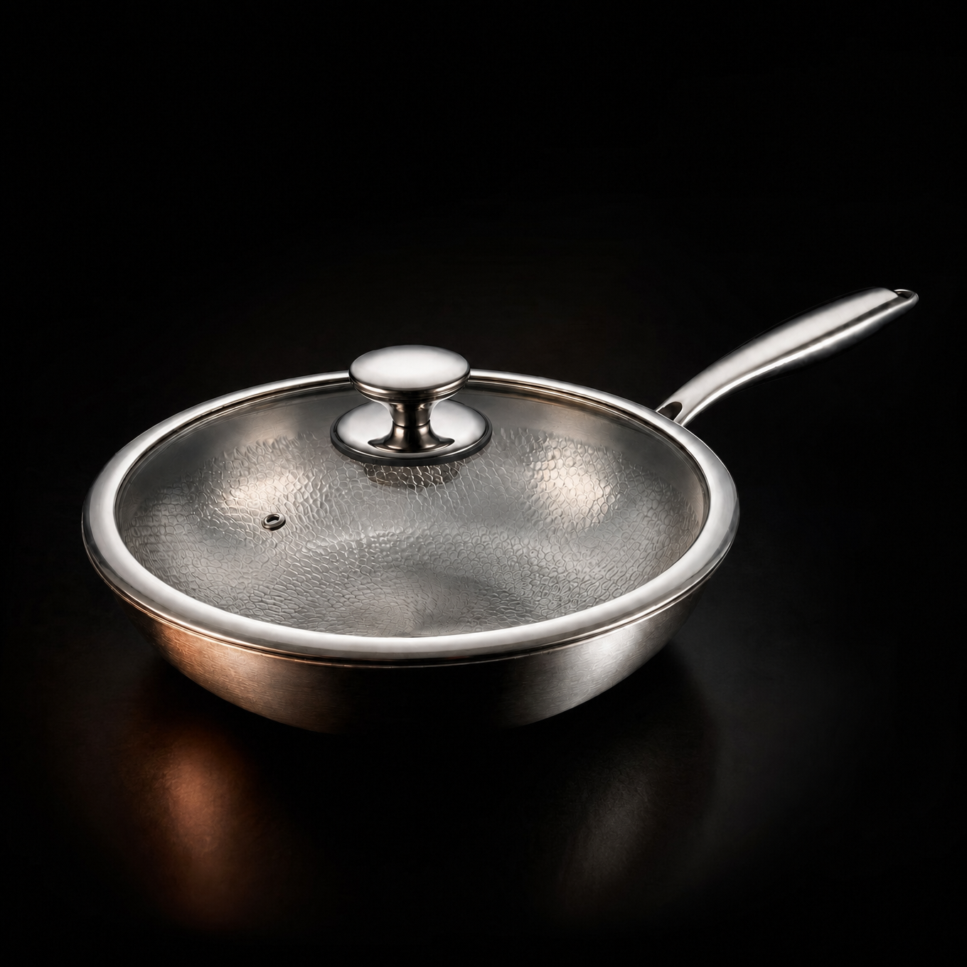 Titanium Stir Fry Trio with Lid