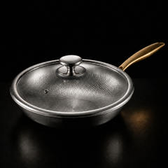 Hammered Titanium Wok, Limited Run