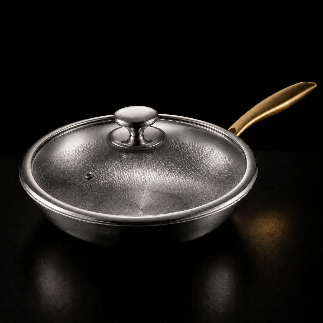Hammered Titanium Wok, Limited Run