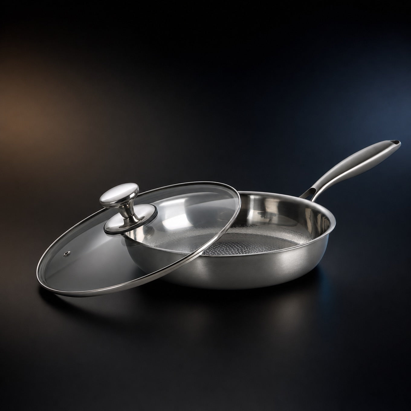 Titanium Frying Pan, Chemical and PFAS Free