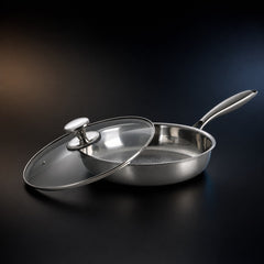 Titanium Frying Pan, Chemical and PFAS Free