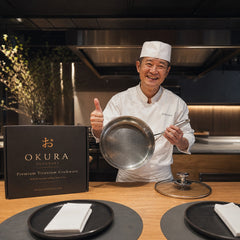 Titanium Frying Pan, Nontoxic Cookware for Every Cooktop