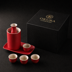 Ceramic Sake Set with Warmer