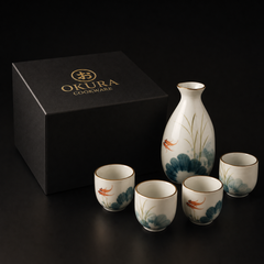 Goldfish Ceramic Sake Set