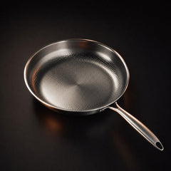 Hand Hammered Titanium Frying Pan