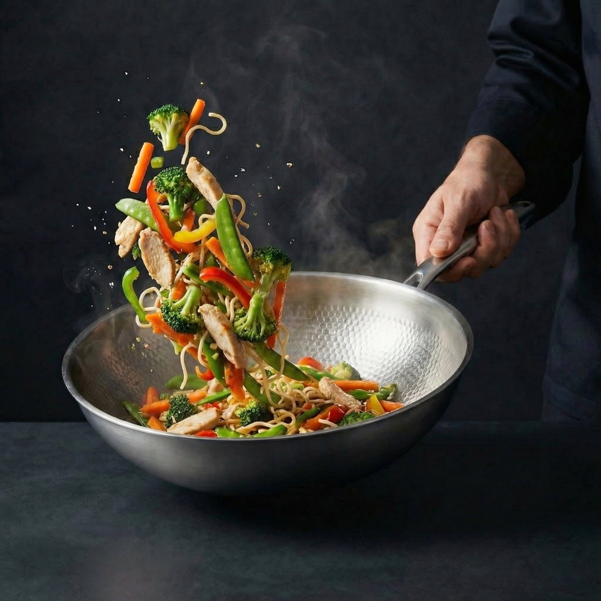 Titanium Wok, Uncoated