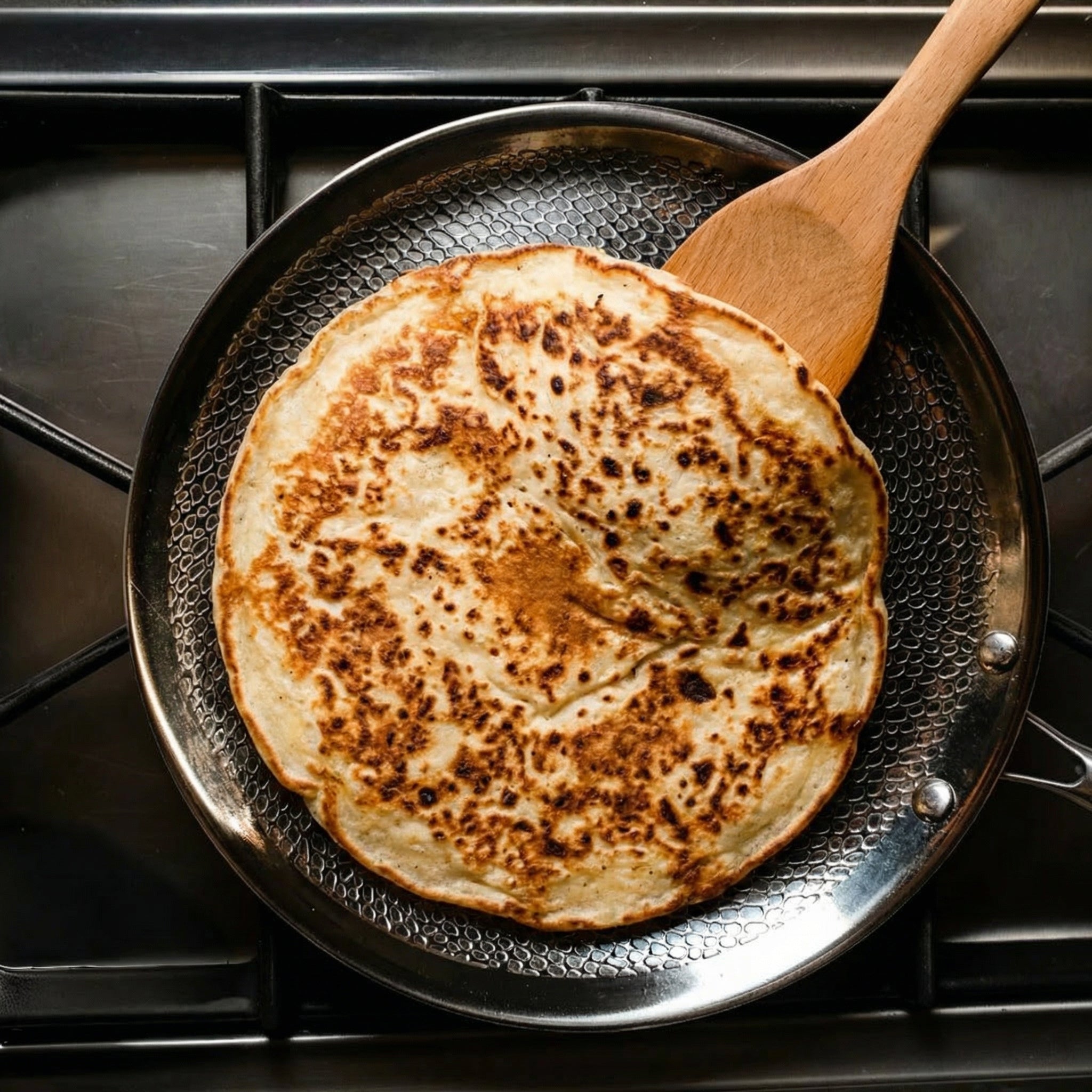 Hand Hammered Titanium Crêpe Pan