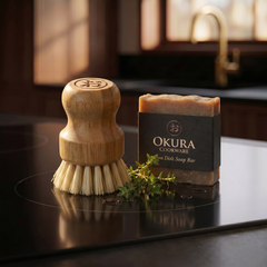 Bamboo Dish Brush, Free Gift