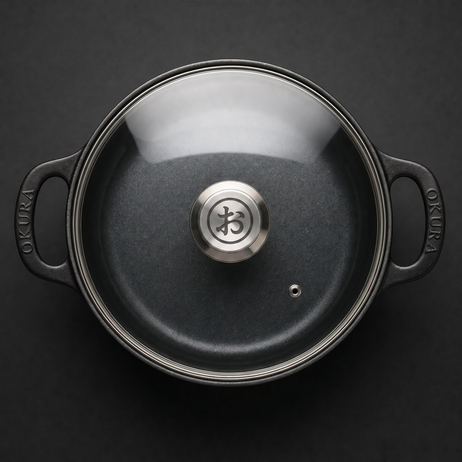 Cast Iron Casserole with Glass Lid