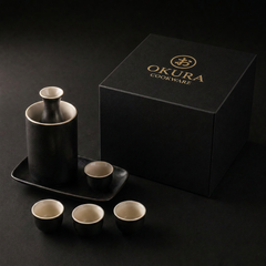 Ceramic Sake Set with Warmer