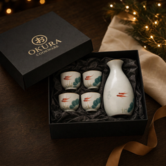 Goldfish Ceramic Sake Set
