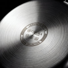 Hand Hammered Titanium Frying Pan, Limited Edition