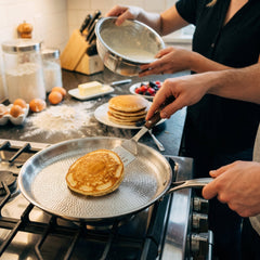 Hand Hammered Titanium Crêpe Pan