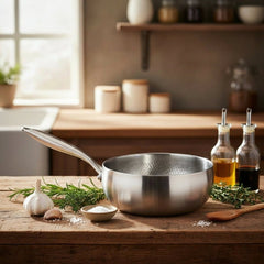Hammered Titanium Saute Pan