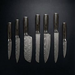 Kitchen Knife Set, Seven Piece